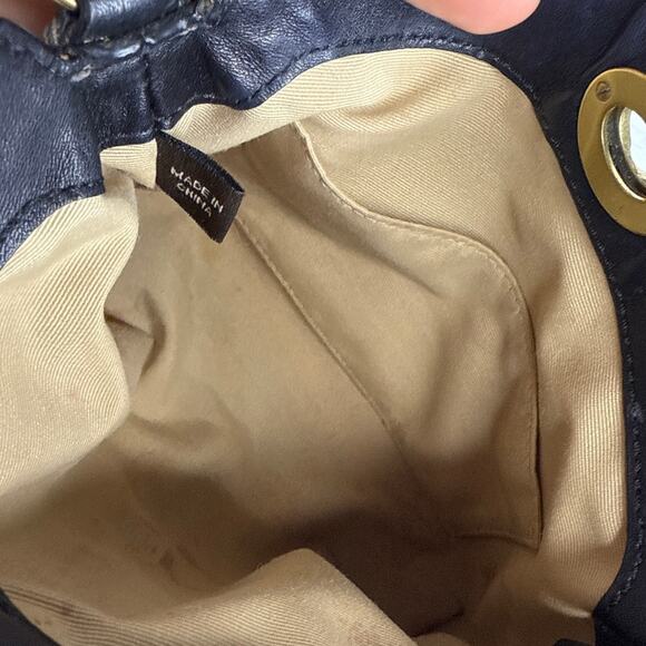 y2k COACH Black Signature Canvas Mini Purse / Wristlet - Picture 8 of 11